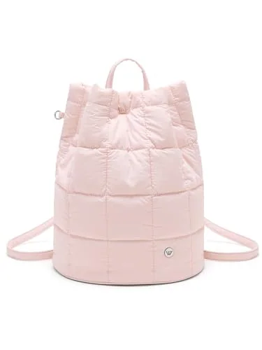 Small Puffer Backpack, Pink