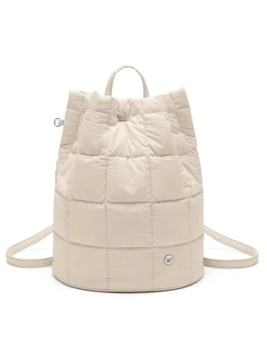 Small Puffer Backpack, Grey
