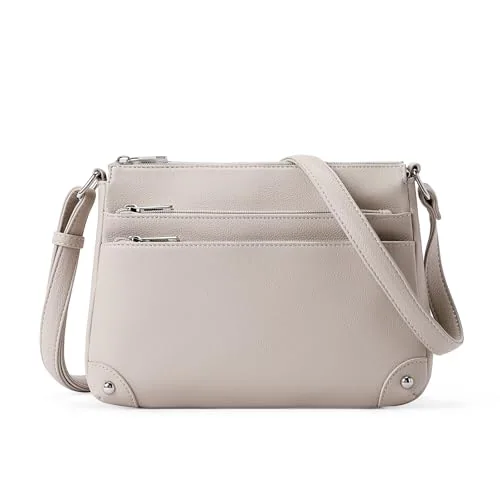Medium Crossbody Bag, Grey
