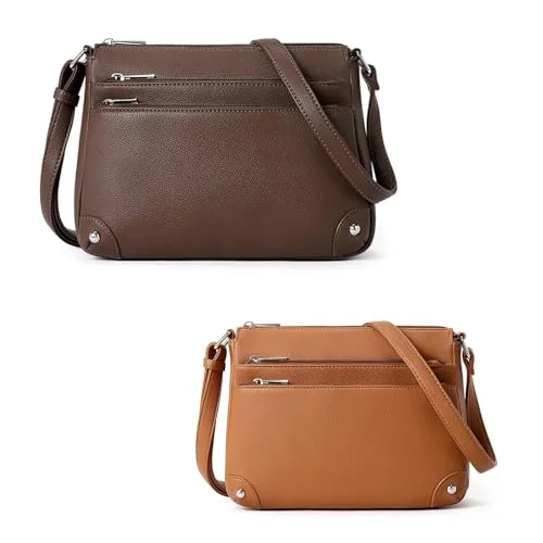 Medium Crossbody Bag, Brown