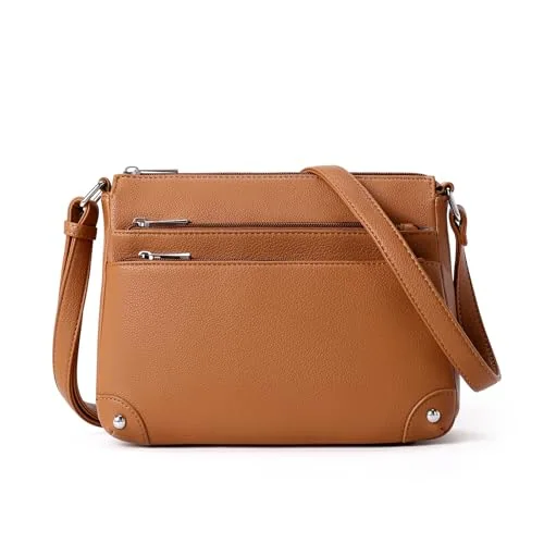 Medium Crossbody Bag, Brown